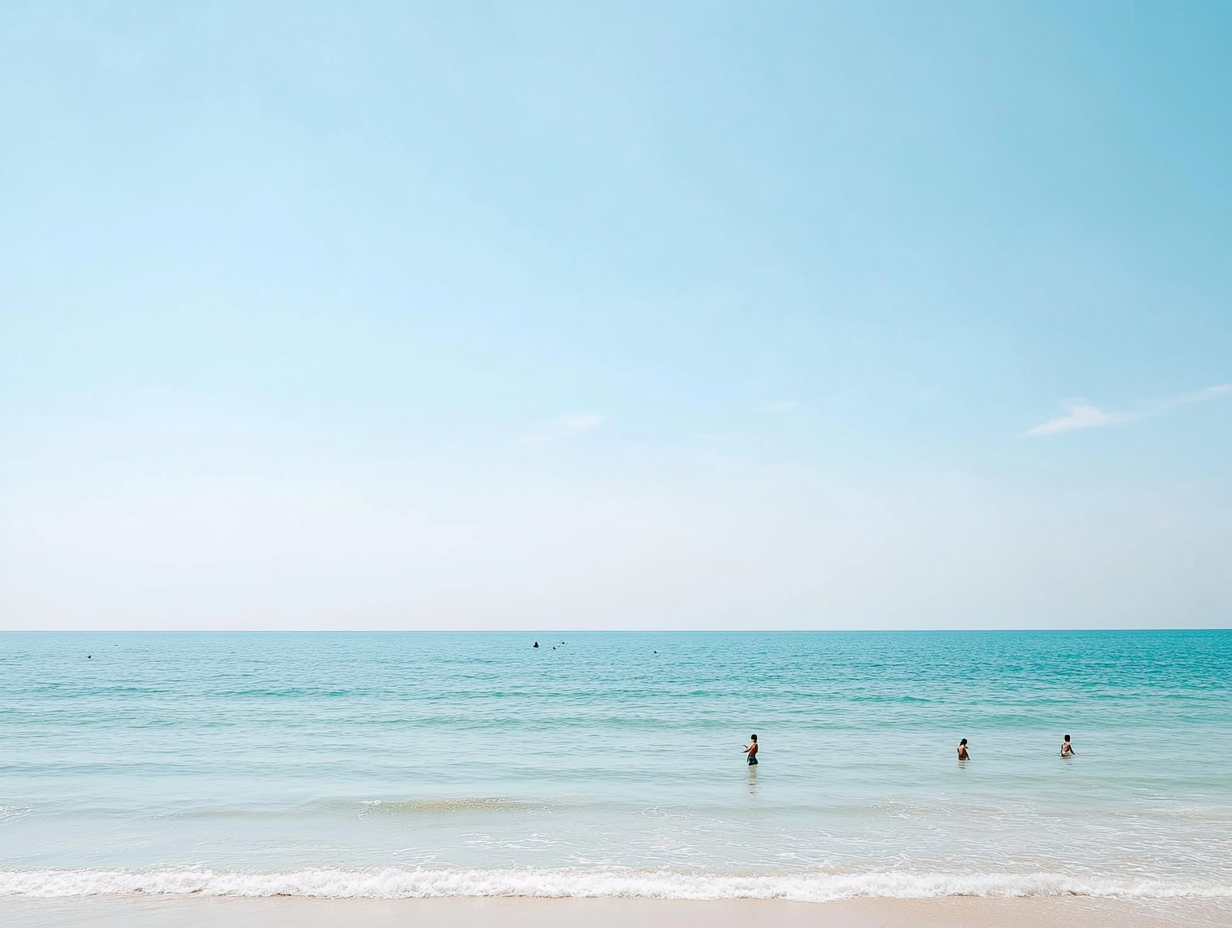 A beautiful ocean scene. The stages of dementia